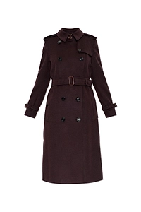 Burberry Kensington Belted Trench Coat