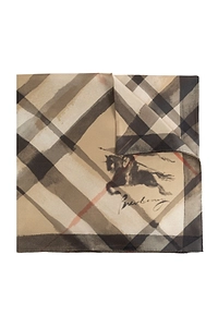 Burberry Watercolour Checked Scarf