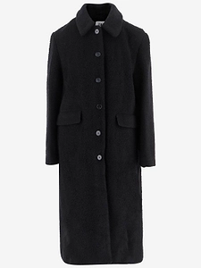 By Malene Birger Textured Single-Breasted Coat