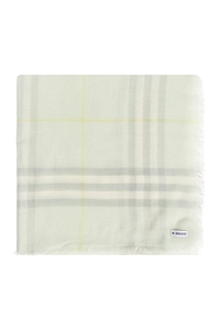 Burberry Wide Check Fringed Scarf