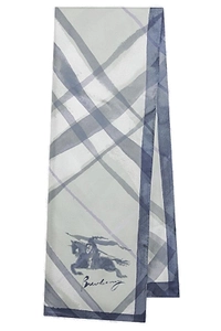 Burberry Wide Watercolour Check Scarf