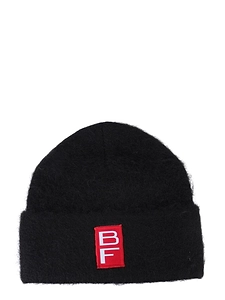 By Far Logo Patch Knit Beanie