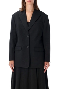 Adele Single-Breasted Blazer