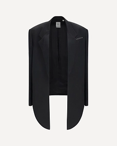 Calvin Klein Petunia Pinstripe Tailcoat Jacket