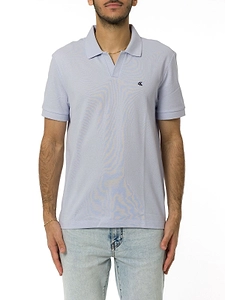 Calvin Klein Piqué Open Collar Polo Shirt