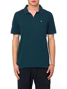 Calvin Klein Piqué Open Collar Polo Shirt