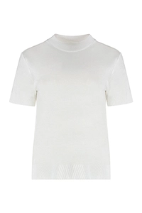 Calvin Klein Ribbed-Edge T-Shirt
