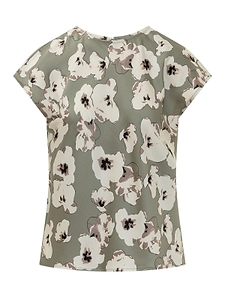 Calvin Klein Satin Floral Print Top