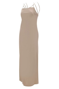 Calvin Klein Side-Slit Sleeveless Dress