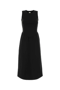Calvin Klein Sleeveless Flared Midi Dress