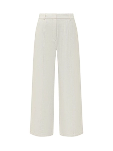 Calvin Klein Textured Wide-Leg Pants
