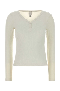 Calvin Klein Variegated Rib Henley Top