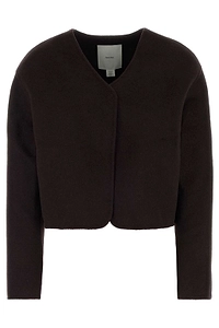 Calvin Klein V-Neck Cropped Jacket