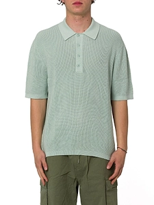 Calvin Klein Waffle Knit Polo Shirt