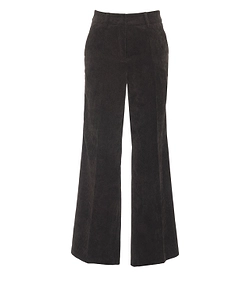 Amelie Straight-Leg Corduroy Pants