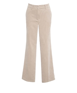 Amelie Straight-Leg Corduroy Pants