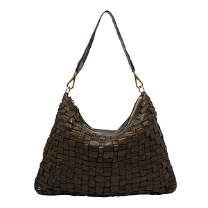 Campomaggi Woven Embellished Shoulder Bag