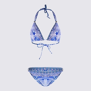 Camilla Ball Trim Triangle Bikini Set