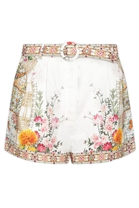 Camilla Floral-Printed Drawstring Shorts