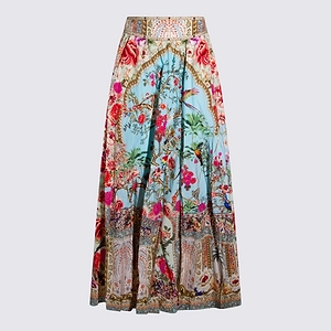 Camilla Sultans And Queens Floral Printed Maxi Skirt
