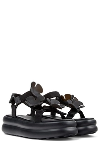 Camper Floral Platform Sandals