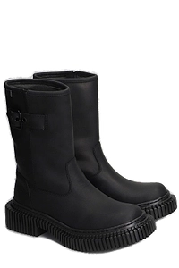 Camper Pix Berlin Buckle Detailed Ankle Boots