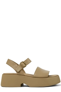 Camper Platform Open-Toe Flat Sandals