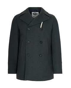 Island Double-Breasted Peacoat