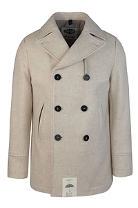 Island Double-Breasted Peacoat