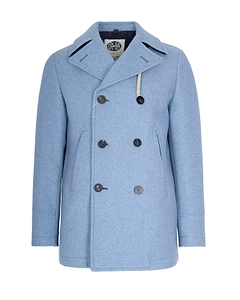 Camplin Island Double-Breasted Peacoat