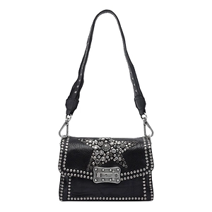 Agnese Studded Shoulder Bag