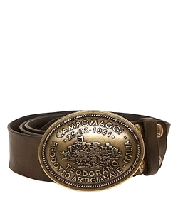 Campomaggi Logo Plaque Belt