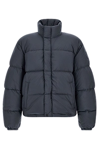 Logo Patch High-Neck Down Jacket