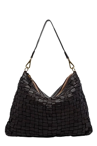 Campomaggi Woven Embellished Shoulder Bag