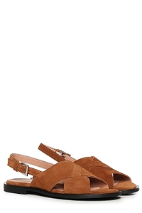 Carmens Crisscross Strap Flat Sandals