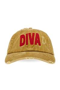 Diva Distressed Baseball Cap