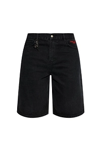 Heart-Stitch Bermuda Shorts