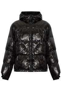 Quilted Hooded Down Jacket