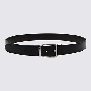 Canali Logo Buckle Belt