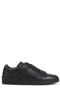 Canali Leather Low-Top Sneakers