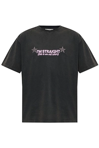 Slogan Print T-Shirt
