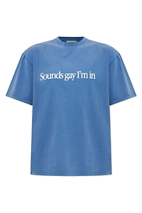 Slogan Print T-Shirt