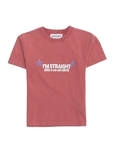 Straight Up Gay Graphic T-Shirt