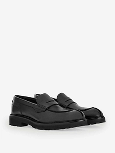 Canali Lug-Sole Penny Loafers