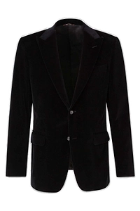 Canali Single Breasted Velvet Jacket