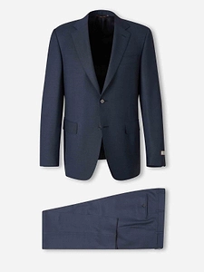 Canali Straight Two-Button Wool Suits