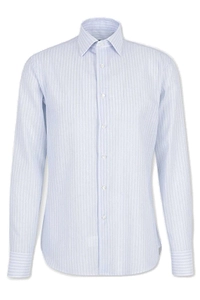 Canali Striped Regular Fit Shirt