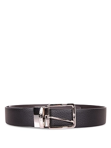 Canali Textured Buckle Belt