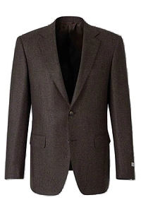 Canali Textured Single Breasted Jacket