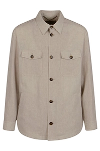 Canali Utility Patch-Pocket Jacket